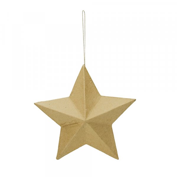 Kartongstjerne 5-spiss - 20 cm