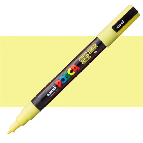 Uni Posca Marker PC-3M - Sunshine Yellow - Posca-penne, Markers, Penne, Penne, kridt & tusch