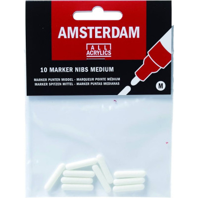 Markerspets Amsterdam 10 st - Medium