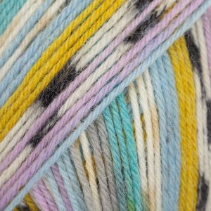 DROPS Fabel Long Print garn - 50g - Unicorn Party DROPS Fabel Long Print garn - 50g - Unicorn Party