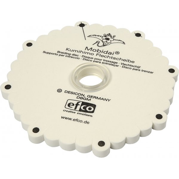 Kumihimoplatta för Flätning - Ø16 cm Kumihimoplatta för Flätning - Ø16 cm