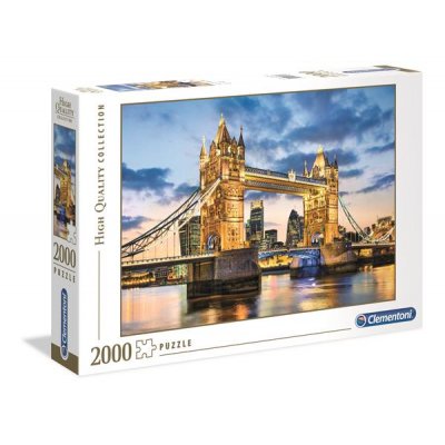 Puslespill HQ Kolleksjon 2000 brikker - Tower Bridge ved daggry