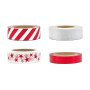 Washi tape glitter och metallic 10 m mix - 4-pack Washi tape glitter och metallic 10 m mix - 4-pack