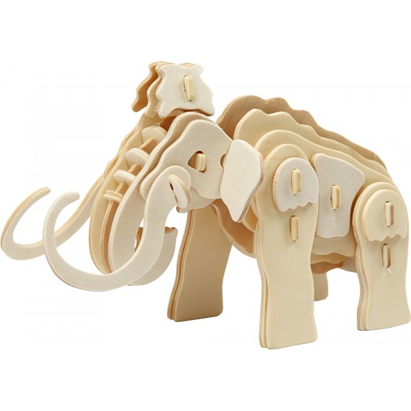 3D konstruktionsfigur - mammut 3D konstruktionsfigur - mammut