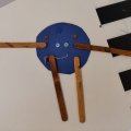 Kundbild Glasspinnar Färg - 72-pack: Perfekt till kreativt pyssel!