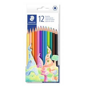 Staedtler Frgpennor - 12 pennor
