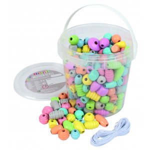 Tr�p�rlor i hink pastell - 250 g