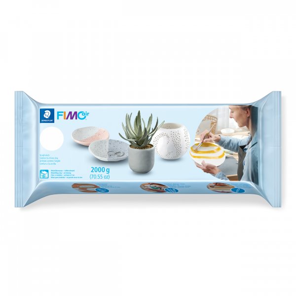 Fimo modellera Air light 2000g - vit Fimo modellera Air light 2000g - vit