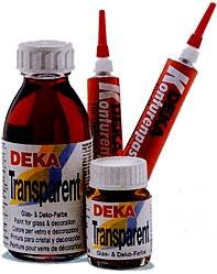 Glasfärg Deka Transp. 125Ml - Thinner - Glasfärger, Hobbyfärg