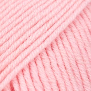 DROPS Merino Extra Fine Uni Colour garn 50g - Babyrosa (58)