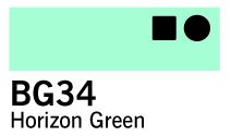 Copic Ciao - BG34 - Horizon Green - Tuschpenne, Penne, Penne, kridt & tusch