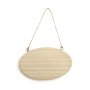 Dörrskylt med tunn snodd 14,5 x 9 cm - dekorerbar Dörrskylt med tunn snodd 14,5 x 9 cm - dekorerbar