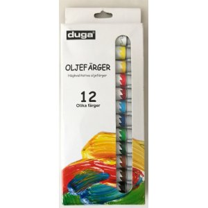 Farveolies�t 12x12ml