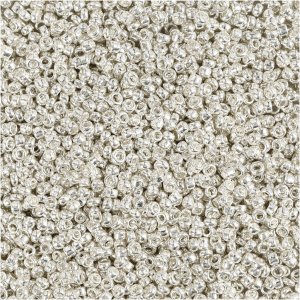 Rocaillepärlor 1,7 mm Silver Metall 25 g Rocaillepärlor 1,7 mm Silver Metall 25 g