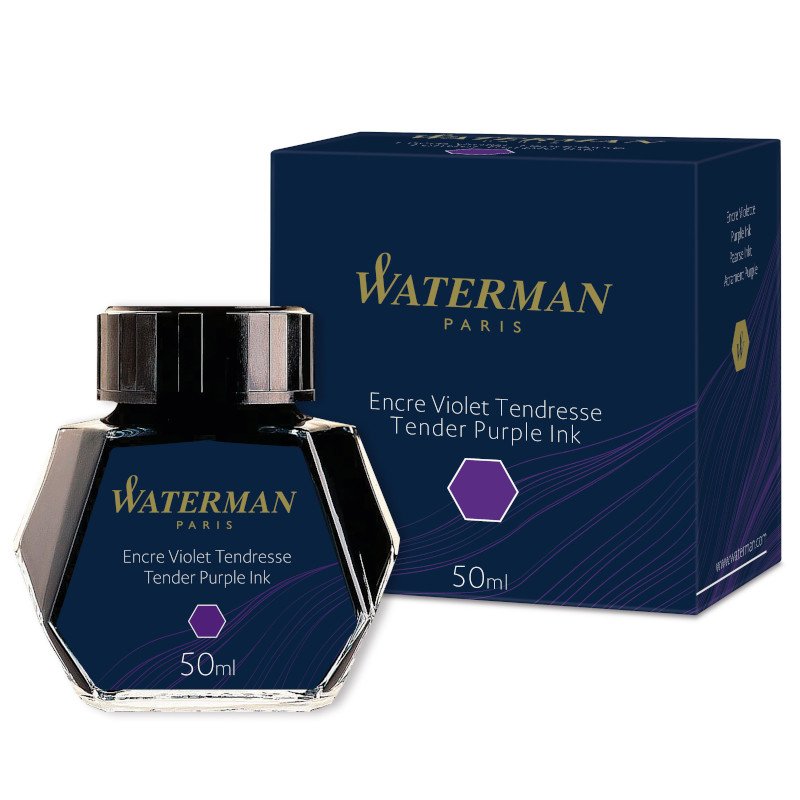 Bläck Waterman - Tender Purple - Tusch & Bläck, Konstnärsfärger