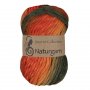 Ullgarn Naturgarn - Multi orange/brun 659