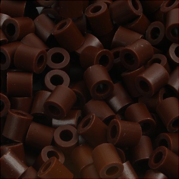 Rörpärlor - brun (32229) - medium - 6000 st Rörpärlor - brun (32229) - medium - 6000 st