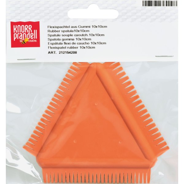 Gummispatel f�r modellering 10 x 10 cm