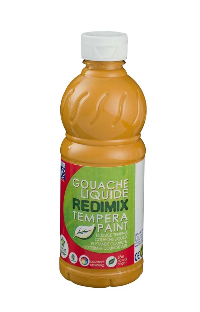 Skolefarge L&B Redimix 500 ml - Lyst sukker - Gouach, Kunstnermalinger