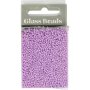 Rocaillepärlor matt frozen Lila 1,7 mm nr. 15/0 25 g Rocaillepärlor matt frozen Lila 1,7 mm nr. 15/0 25 g
