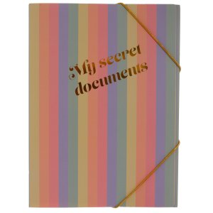Gummibandsmapp i kartong A4 FSC - I have plans Gummibandsmapp i kartong A4 FSC - I have plans