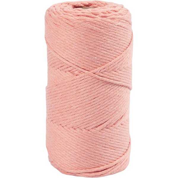Makramégarn - rosa - Ø2 mm - 198 m Makramégarn - rosa - Ø2 mm - 198 m
