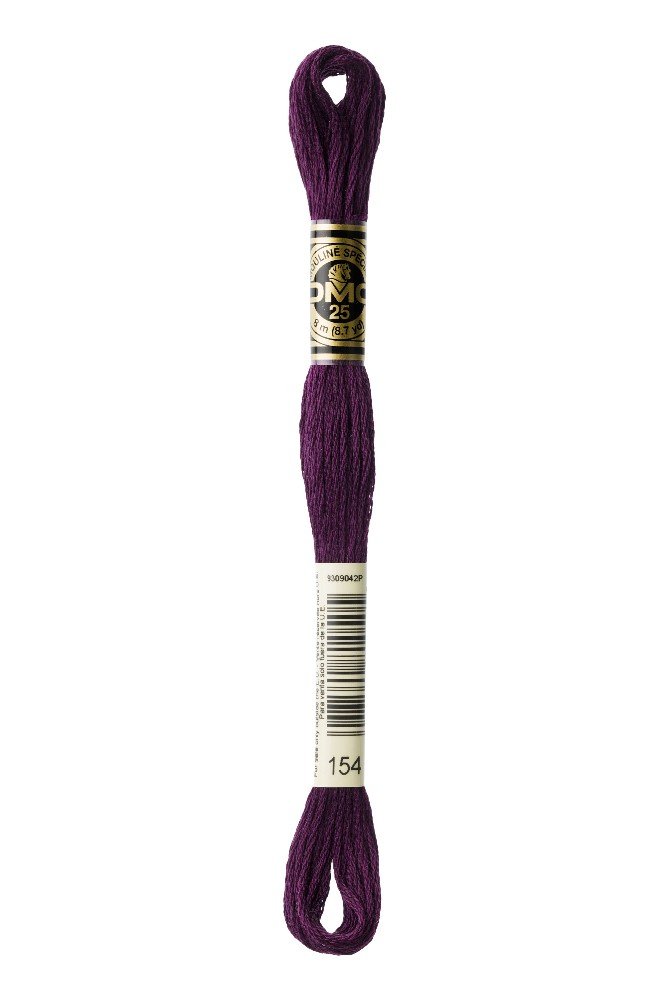 Moulinegarn DMC - Färg: 154 - Broderigarn, Garn, Sticka & virka