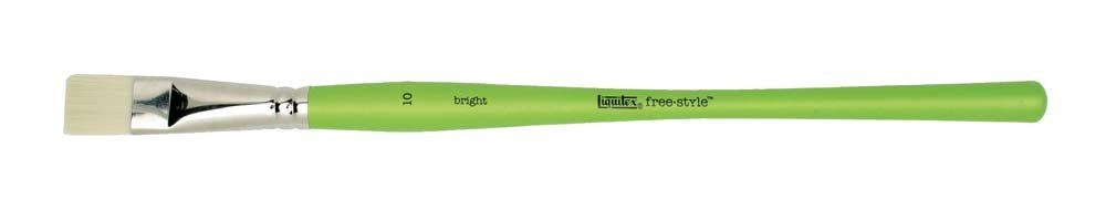 Syntetisk pensel Liquitex Bright - nr. 10 - Akrylpensler, Pensler