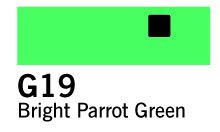 Copic Sketch - G19 - Bright Parrot Green - Copic Sketch, Copic-penne, Markers, Penne, Penne, kridt & tusch