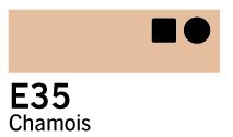Copic Marker - E35 - Chamois - Tuschpenne, Penne, Penne, kridt & tusch