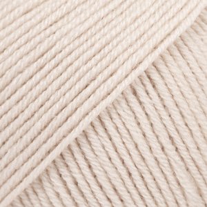 DROPS Baby Merino Uni Color garn 50g - Sand (63) - Merinould garn, Garn, Strikke, hækle, knytte og væve