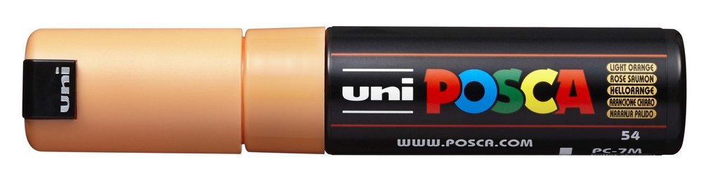 Uni Posca Marker PC-7M - Light Orange (30) - Posca-penne, Markers, Penne, Penne, kridt & tusch