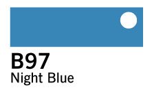 Copic Ciao - B97 - Night Blue - Tuschpennor, Pennor, Pennor, kritor & tusch