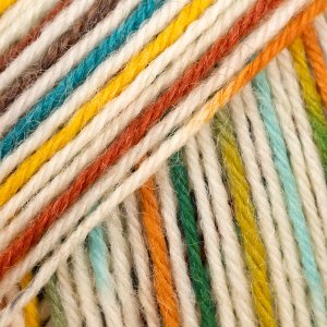 DROPS Fabel Print garn 50g - Solkust (926)