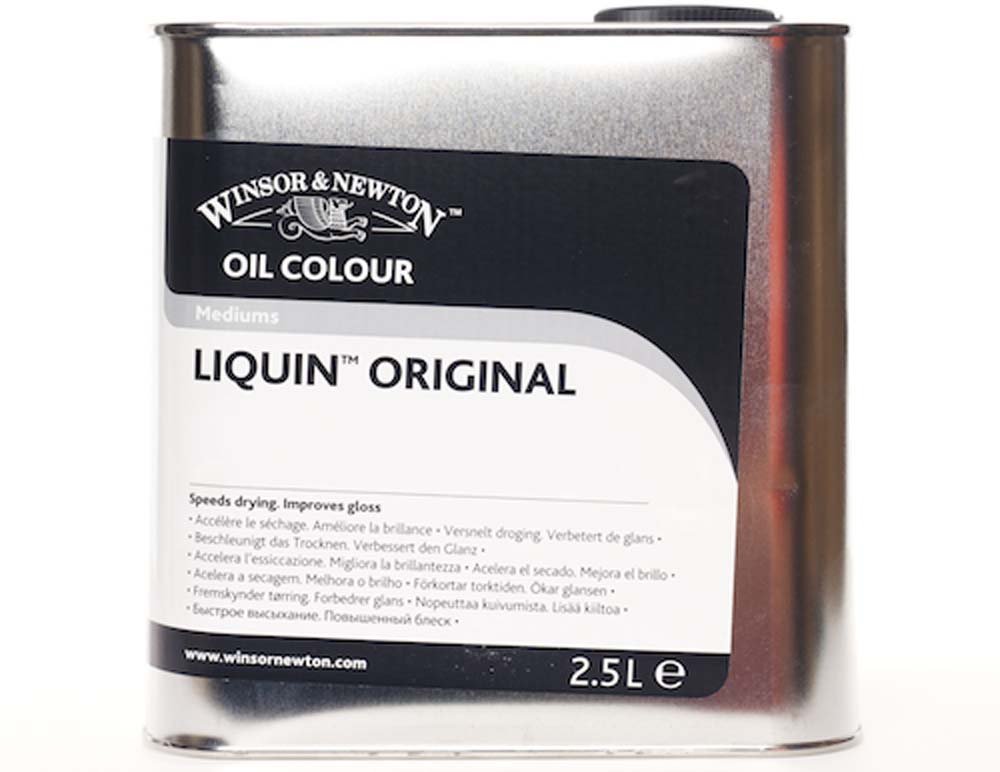 Liquin Original W&N - 2,5 L - Medium til oliemaling, Malermedium, Fernis og kunstner medier til kunstmaling