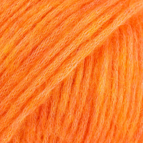DROPS Air Mix garn 50g - Elektrisk Oransje (38) - DROPS Air, Blandingsgarn, Garn, Strikke, hekle, knyte & veve