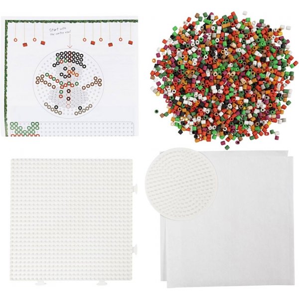 DIY Kit NABBI BioBeads - Julbil - ren - snögubbe - tomtenisse och julklapp DIY Kit NABBI BioBeads - Julbil - ren - snögubbe - tomtenisse och julklapp