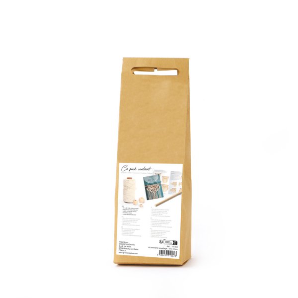 Macram�kit med sn�ckform