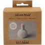 Silikonform Skjelllysholder 5,5 x 6,8 x 5,5 cm Silikonform Skjelllysholder 5,5 x 6,8 x 5,5 cm