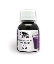 Flytande färg för ljus 27 ml - lila Flytande färg för ljus 27 ml - lila
