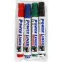 Whiteboardmarker 4 mm - mixade frger - 4 st