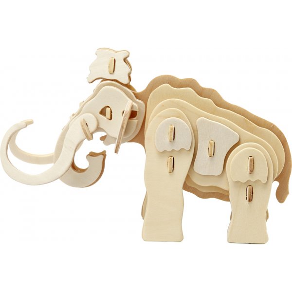 3D konstruktionsfigur - mammut 3D konstruktionsfigur - mammut