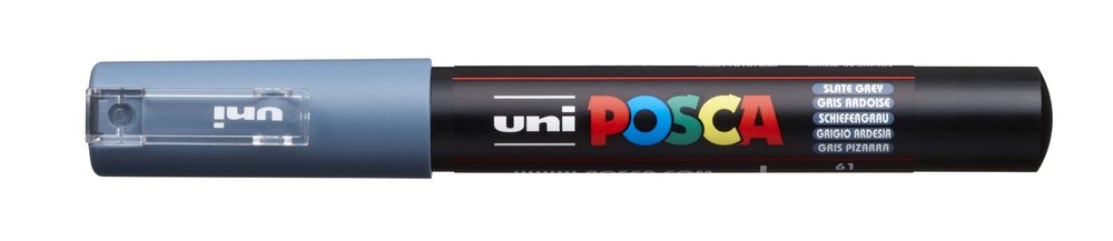 Uni Posca Marker PC-1MC - Slate Grey (96) - Posca-penne, Markers, Penne, Penne, kridt & tusch