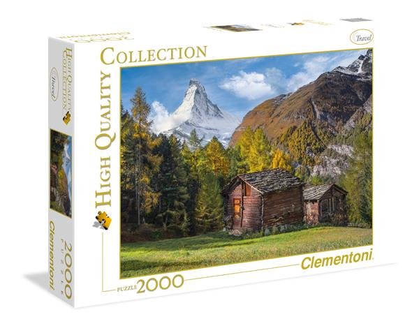 Pussel HQ Kollektion 2000 bitar - Facinationen med Matterhorn