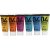 Skolemaling - Akryl - Glitter - blandede farver - 6 x 20 ml