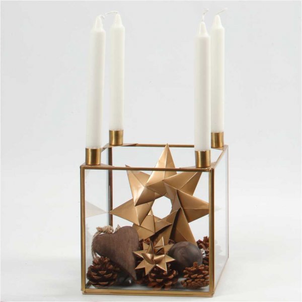 Origamipapper - guld - 10 x 10 cm - 20 ark Origamipapper - guld - 10 x 10 cm - 20 ark