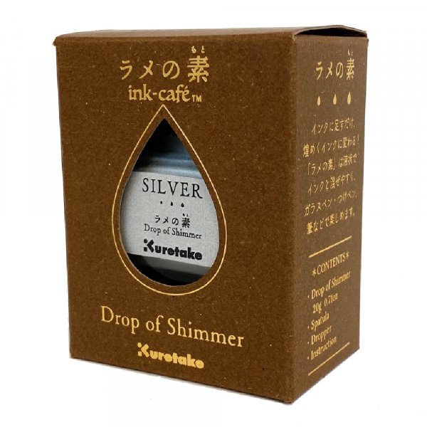 ZIG Ink Café Drop of Shimmer sølv ZIG Ink Café Drop of Shimmer sølv