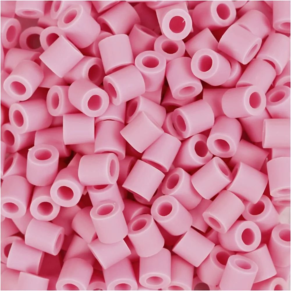 NABBI BioBeads - Pink - 3000 stk - Nabbi smelteperler, Perler & perleplader, Håndværk