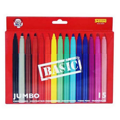 Fiberpenner Basic Jumbo Sense - 15 penner