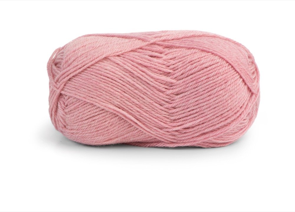 Silja Superwash - Gammelrosa (381) - Silja Superwash Garn, Uldgarn, Garn, Strikke, hækle, knytte og væve